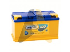 Автомобильный аккумулятор Аком 100R 850A