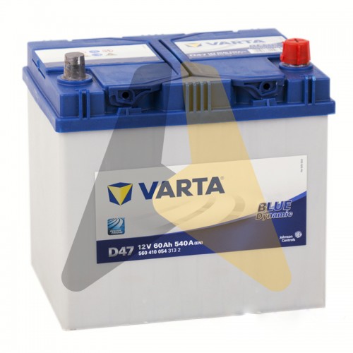 Автомобильный аккумулятор Varta Blue Dynamic D47 60R 540A  560410054