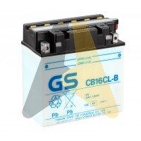 GS CB16CL-B YB16CL-B 19 Ач 240A 176x101x177 О.П. Heavy Duty сух.зар. без компл GS YUASA