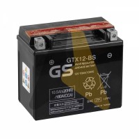 GS GTX12-BS YTX12-BS - 10 Ач 180А 151x88x131 П.П. AGM сух.зар. GS YUASA