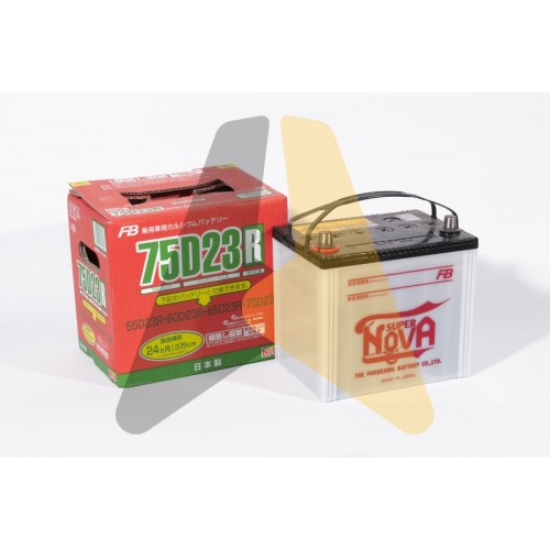 Автомобильный аккумулятор FB Super Nova 75D23R 65L 620A