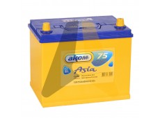 Автомобильный аккумулятор Аком Asia 75R 630A  85D26L