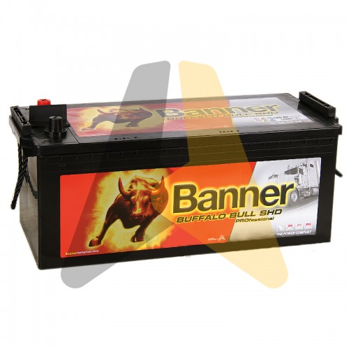Автомобильный аккумулятор BANNER Buffalo Bull SHD PROfessional 680 08 180 евро 1000A