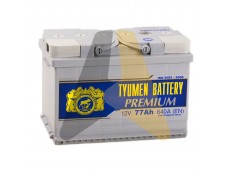 Автомобильный аккумулятор Tyumen Battery Premium 77 Ач П.П. 640A