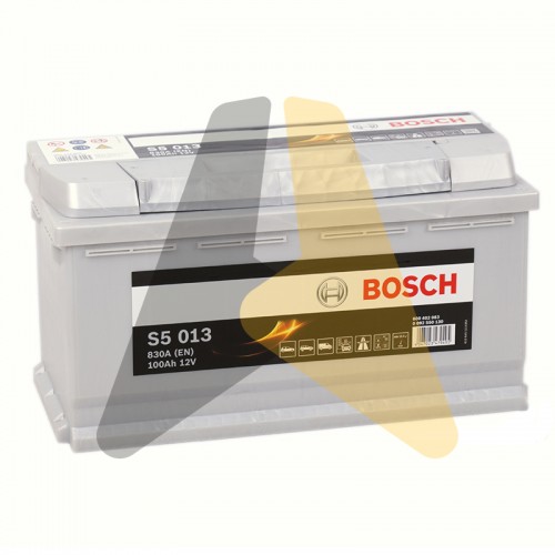 Автомобильный аккумулятор Bosch S5 013 100R 830A