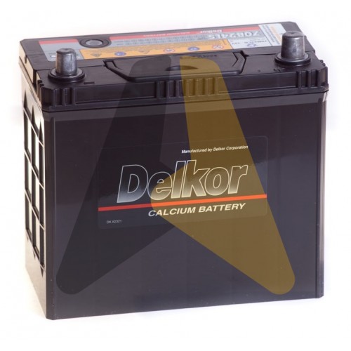 Автомобильный аккумулятор Delkor 70B24LS 55R 480A