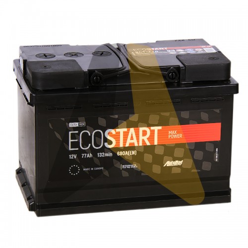 Автомобильный аккумулятор Ecostart 77R 680А