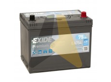 Автомобильный аккумулятор Exide Premium 75R 630А  EA754