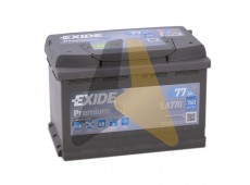 Автомобильный аккумулятор Exide Premium 77R 760А EA770
