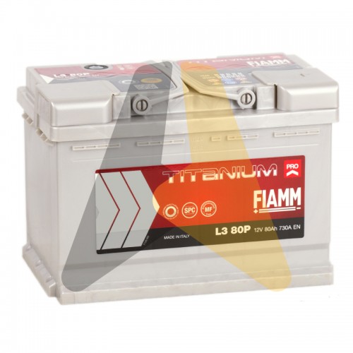 Автомобильный аккумулятор Fiamm Titanium Pro 80R 730A  L3 80P
