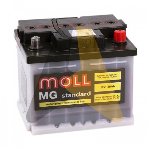 Автомобильный аккумулятор Moll MG Standard 50R 430A