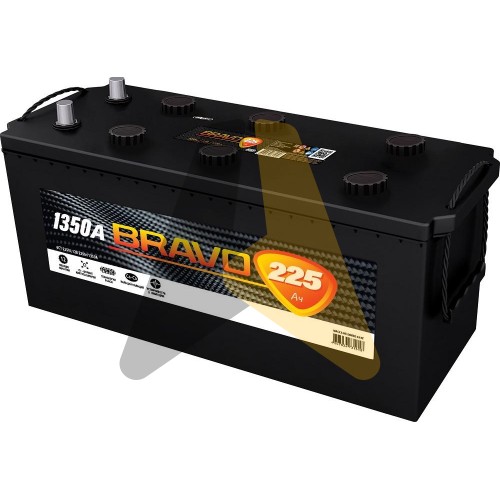 Автомобильный аккумулятор Bravo 225 euro 1350A