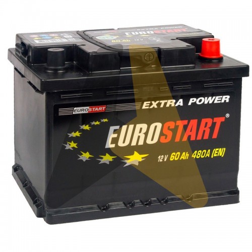 Автомобильный аккумулятор EUROSTART Extra Power 60R 520A