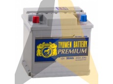 Автомобильный аккумулятор Tyumen Premium 50 Ач П.П. 440А